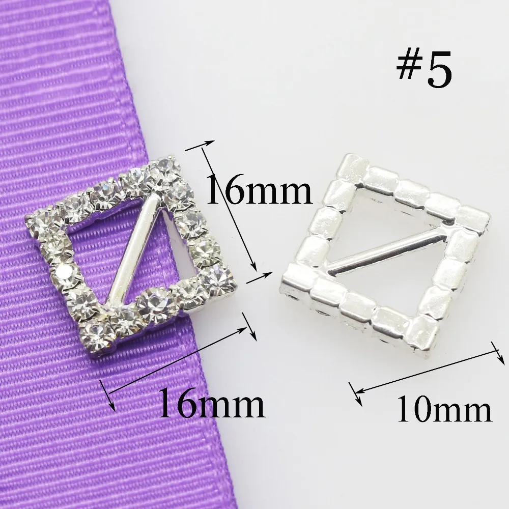 Limited edition! 10 pcs flash diamond Various rhinestone buckle Gift decoration Jewellery wedding making clothing embellishment