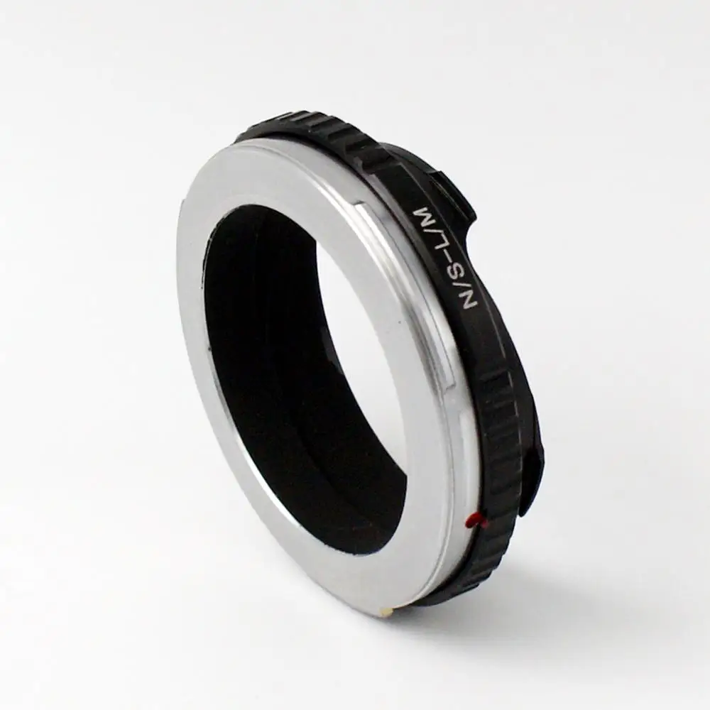 

Niks-LM Adapter For Nikon S Mount Rangefinder RF Lens to Leica M LM M9 M8 M7 M6 Camera