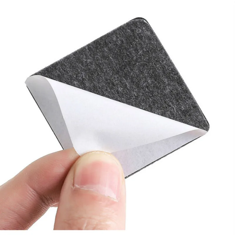 Самоклеящиеся мебельные коврики для ножек, защита от царапин, напольные чехлы для стула, стола, противоскользящие колпачки для ножек стула для мебели