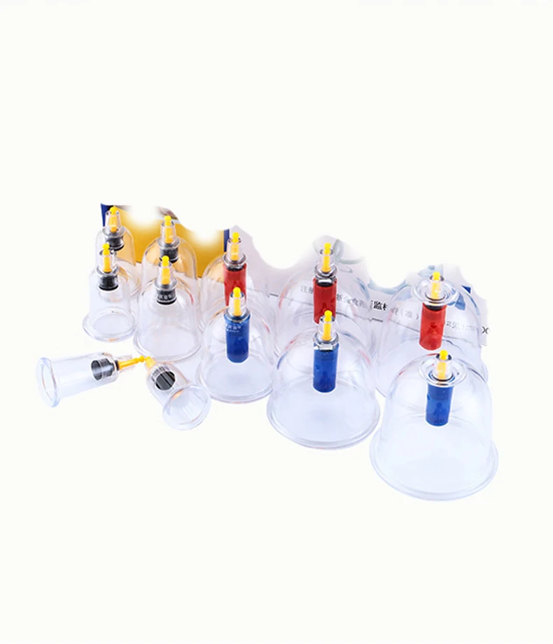 

cupping massage health massage gun 12pcs Cupping Therapy Vacuum Magnet Medical Body Massage Acupressure Relaxation Relieve Pain