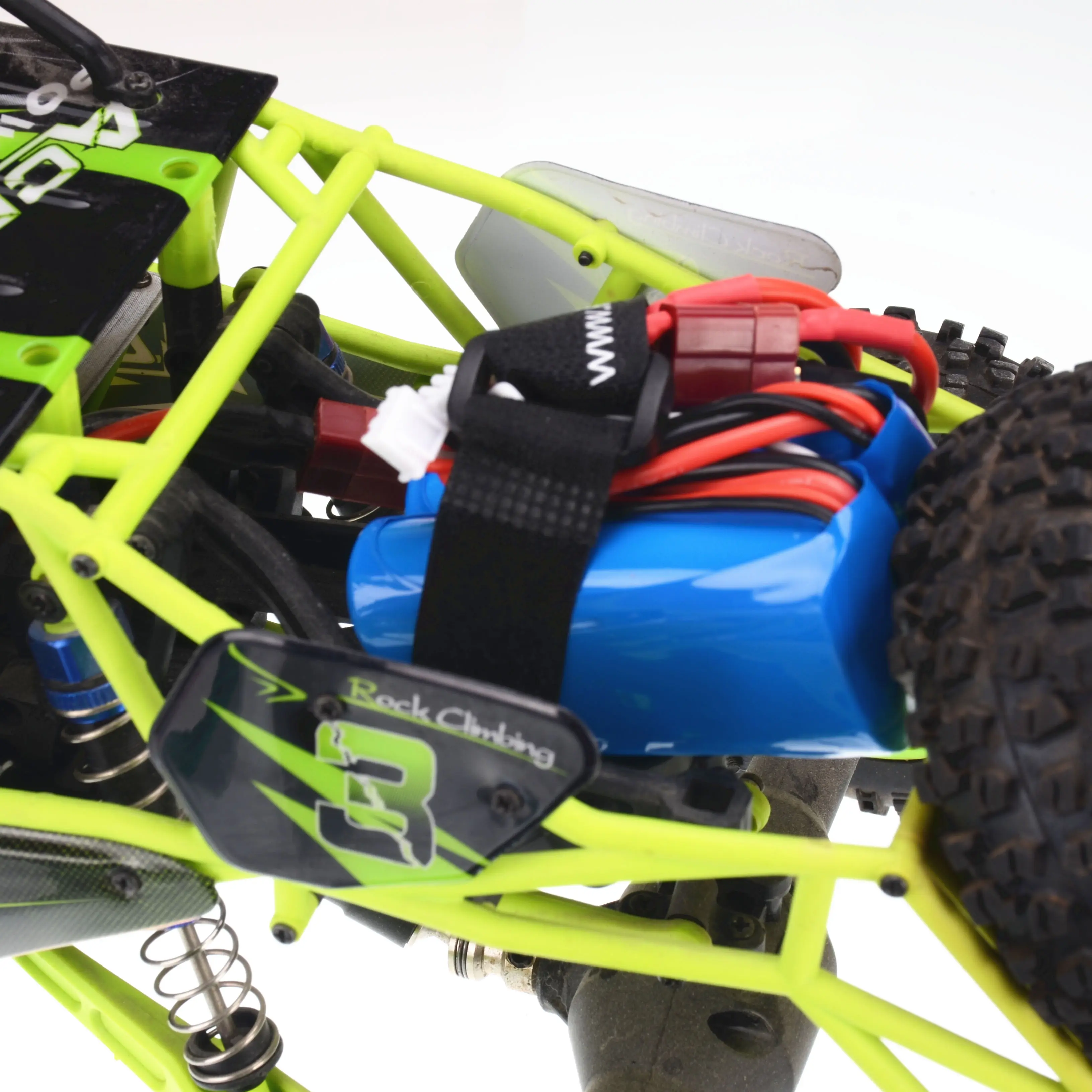 アップグレードに7.4v 6000mah 2 2-6sリポバッテリーQ39 wltoys 12428 10428 12423 FT009 rc部品充電器のおもちゃの部品