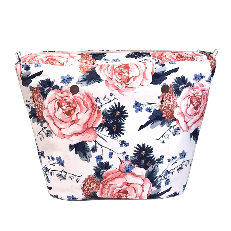 New Floral Border Waterproof Inner Lining Insert Inner Pocket For Classic Mini inserts interior for o bag accessories handbags