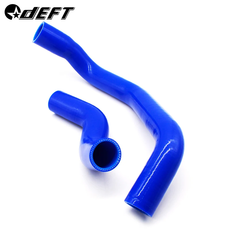 DEFT Silicone Intercooler Turbo Radiator heater hose kit For Nissan Skyline R32 GTR Silicone Radiator Hose 86-88 2PCS