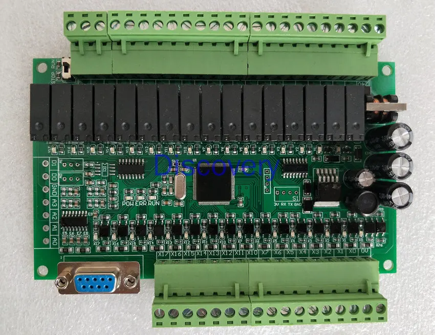 PLC Industrial Control Board FX1N 30MR 32MR Direct Download Monitoring Programmable Controller