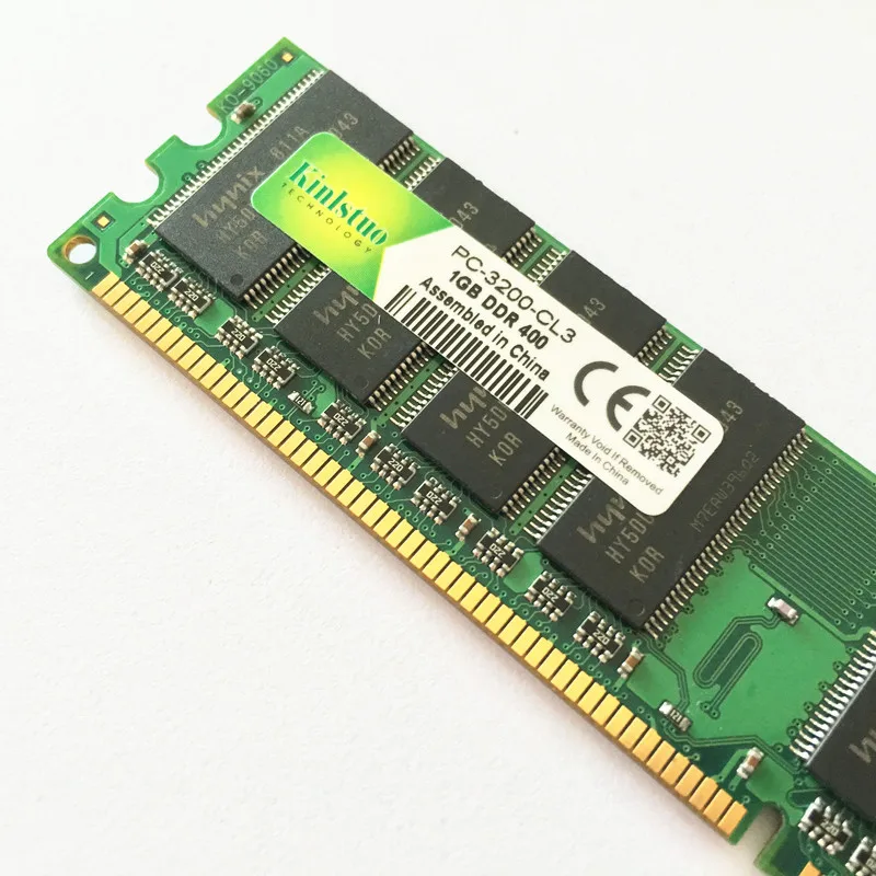 New Memory RAMS 1GB DDR PC2700/3200/2100 DDR1 333MHZ 400MHZ 266 333 400 MHZ Desktop PC Memoria Module Computer Desktop DDR1 RAM