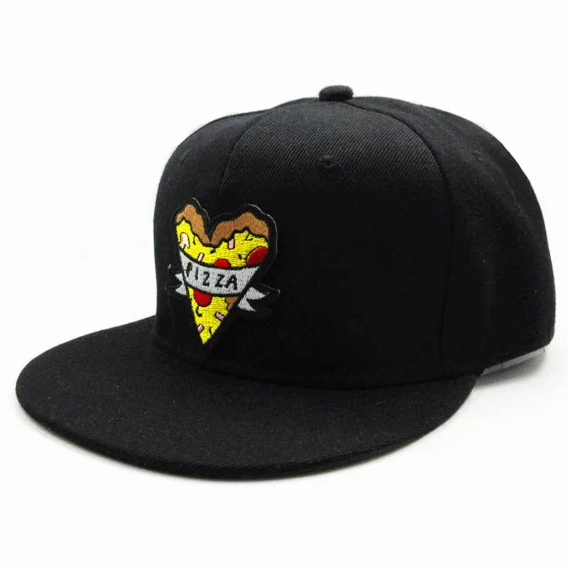 LDSLYJR  geometric Pizza embroidery cotton Baseball Cap hip-hop cap Adjustable Snapback Hats for men and women 358