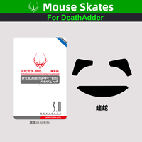 2 set/pack Hotline Games Mouse Skates for Razer DeathAdder Elite Essential 1800 3500DPI 2013 2000 Gaming Mouse Feet Replace foot