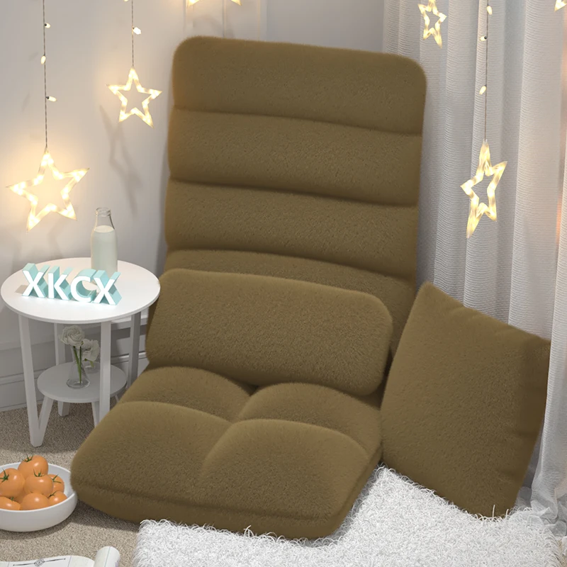 Portable Floor Chair Removable Couch Lounger Kids Transformable Folding Fabric Lazy Sofa Soft Padded Gaming Chair for Reading