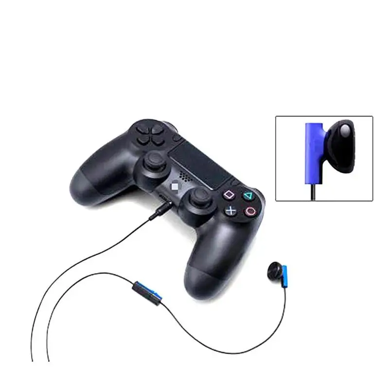 Original Ohrhörer Ohrhörer Headset Gaming Kopfhörer Kopfhörer mit Mikrofon für PS4 controller
