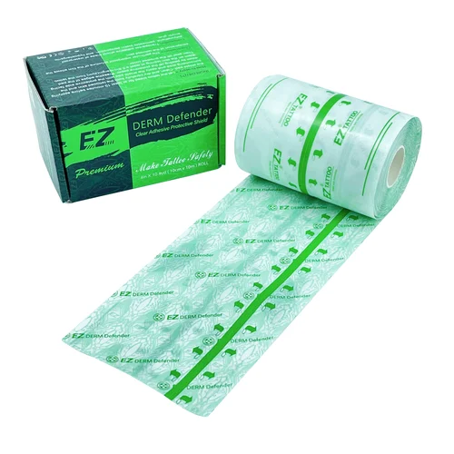 EZ Premium Derm Defender tatuaje protector adhesivo transparente película de tatuaje impermeable cuidado posterior vendajes curativos de la piel reparación