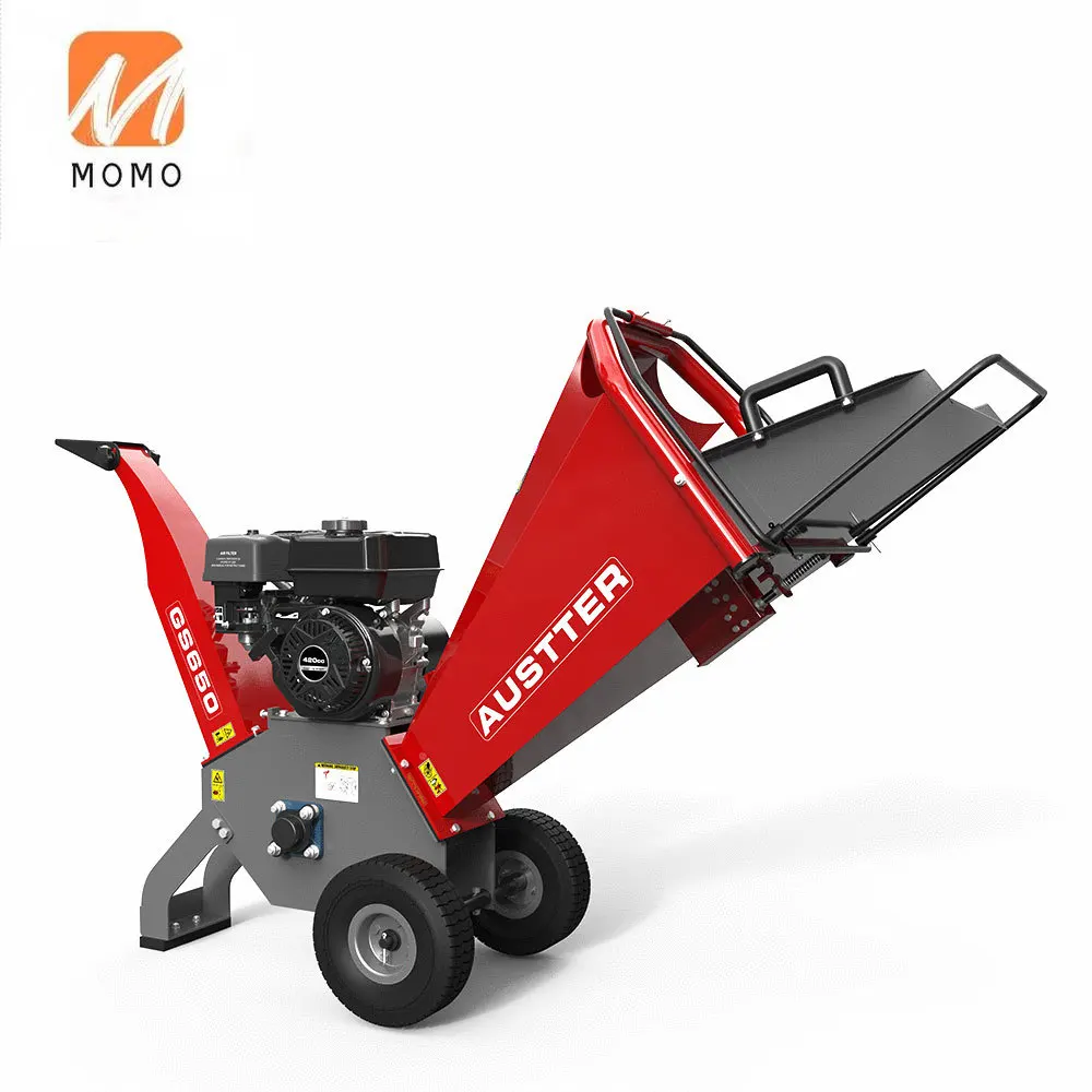 

Certificate Forestry Machinery Firewood Processor 6.5HP Gasoline Wood Crusher Small Chipper Shredder