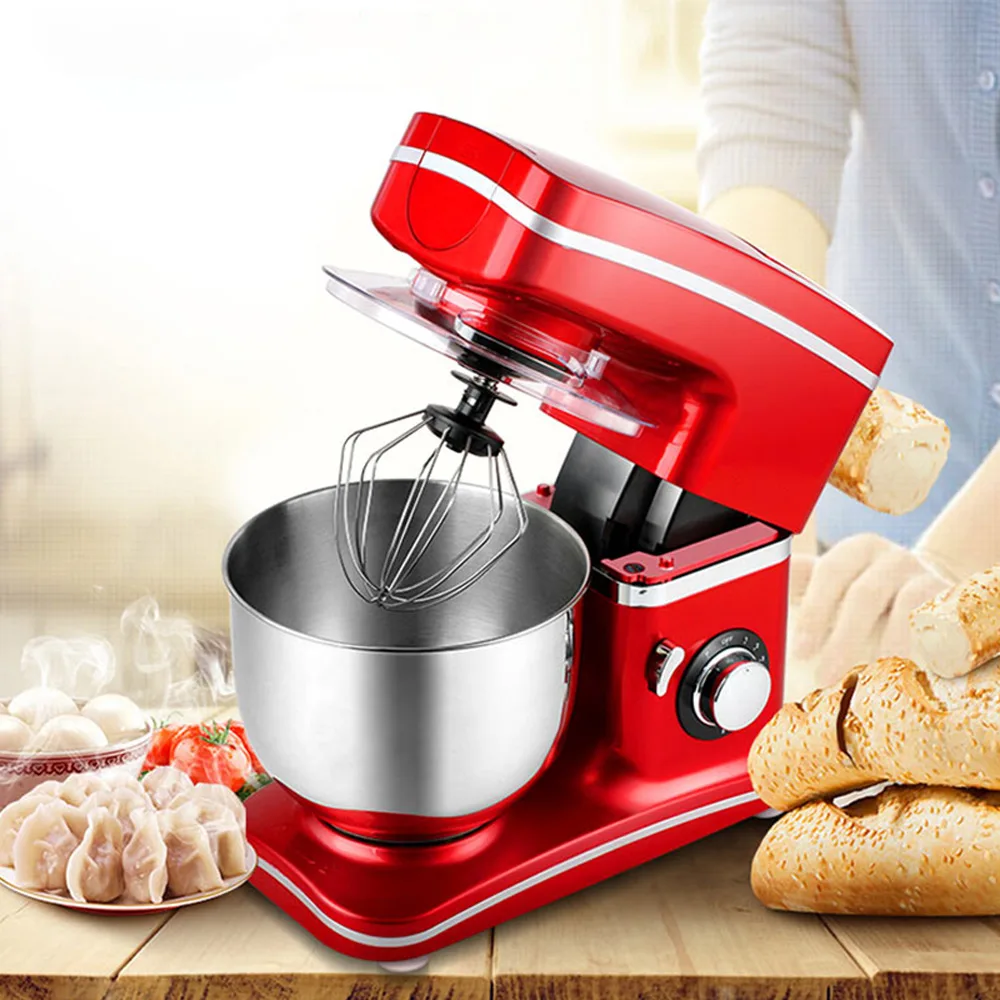 Electric Dough Kneading Machine Household Stand Mixer Milk Egg Beater Food Mixing Multifunctional Meat Mincer