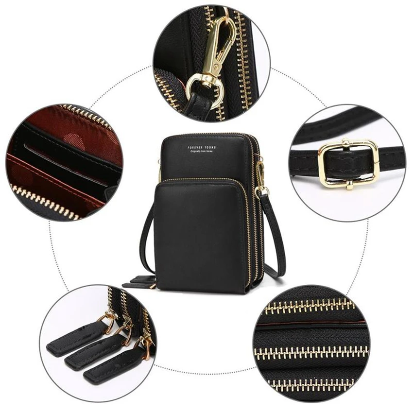 Drop Shipping Colorful Cellphone Bag Fashion Daily Use Card Holder Small Summer Shoulder Bag for Women