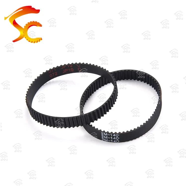 

10pcs 2GT-140-6 belt closed loop rubber 2GT-140-6 timing belt Teeth 70 Length 140mm width 6mm for 3D printer