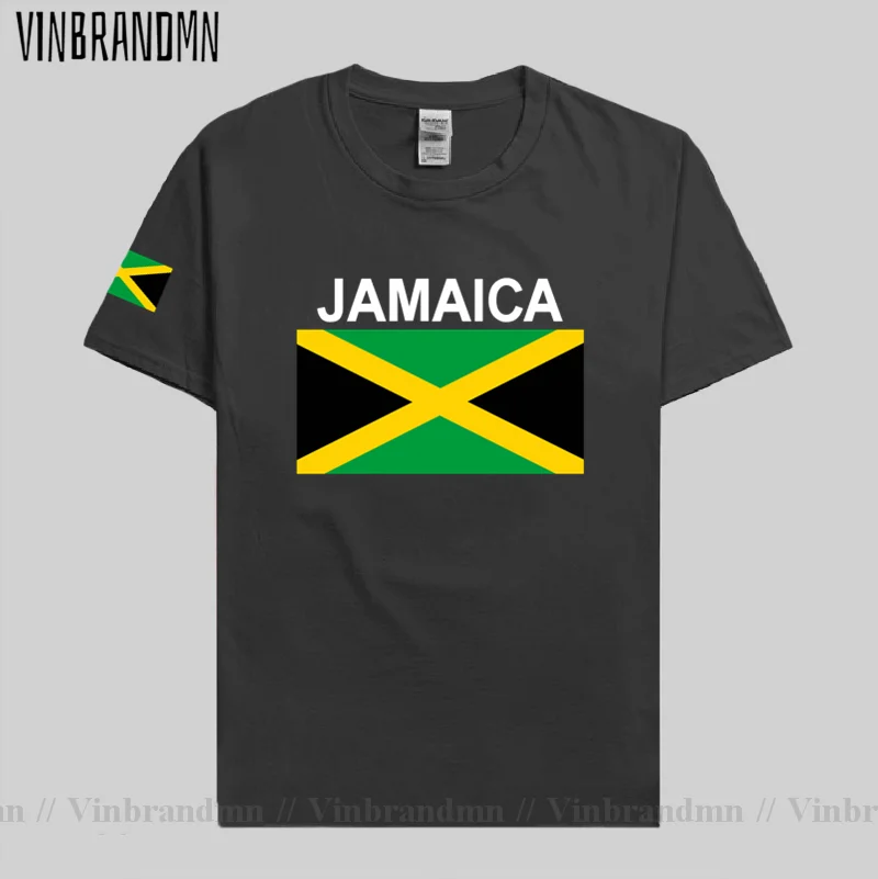 Jamaica men t shirt fashion 2021 jerseys nation team tshirt 100% cotton t-shirt gyms clothing tees country sporting JAM Jamaican