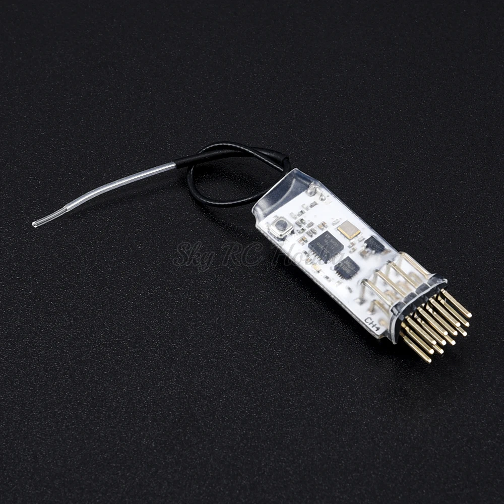 2.4G 4CH D8 D16 Receiver Compatible with PWM Output for FRSKY Futaba Jumper T16 X9D RC FPV Racing Drone