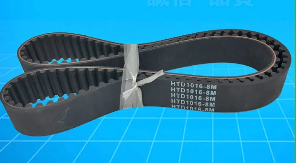 

HTD1000/HTD1032/HTD1040/ HTD1048/HTD1056/HTD1064/HTD1072/HTD1008/HTD1016/HTD1024-8M Rubber Timing Belt Black 1PC