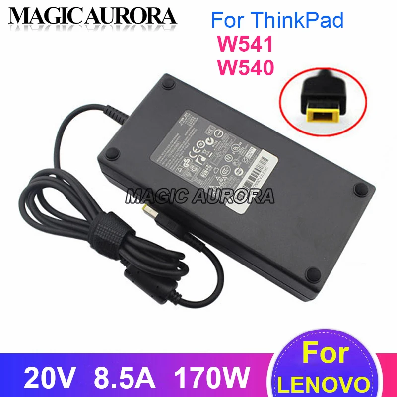 Original 170W 20V 8.5A Laptop Charger Power Adapter For Lenovo Legion P50 P51 P70 P71 W540 W541 Y720-15 Y7000P Adapter 45N0514