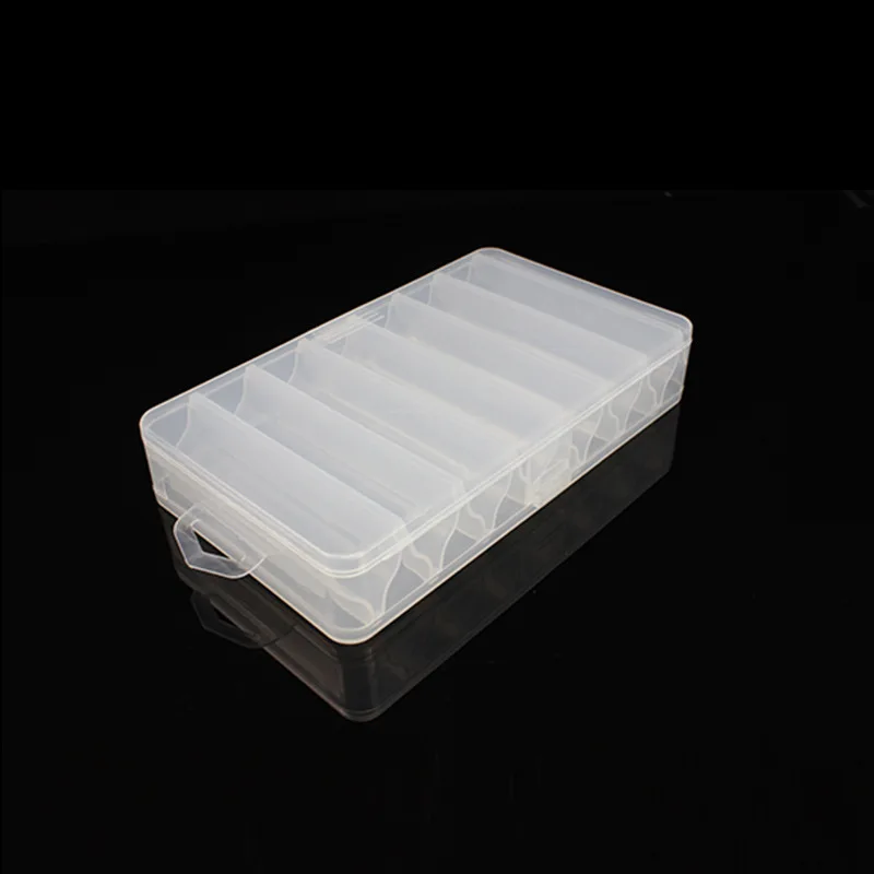 Fishing gear box double-sided lures shrimp box plastic tool box organizer bead container  Case Fishing Tool Tackle Sorting Box