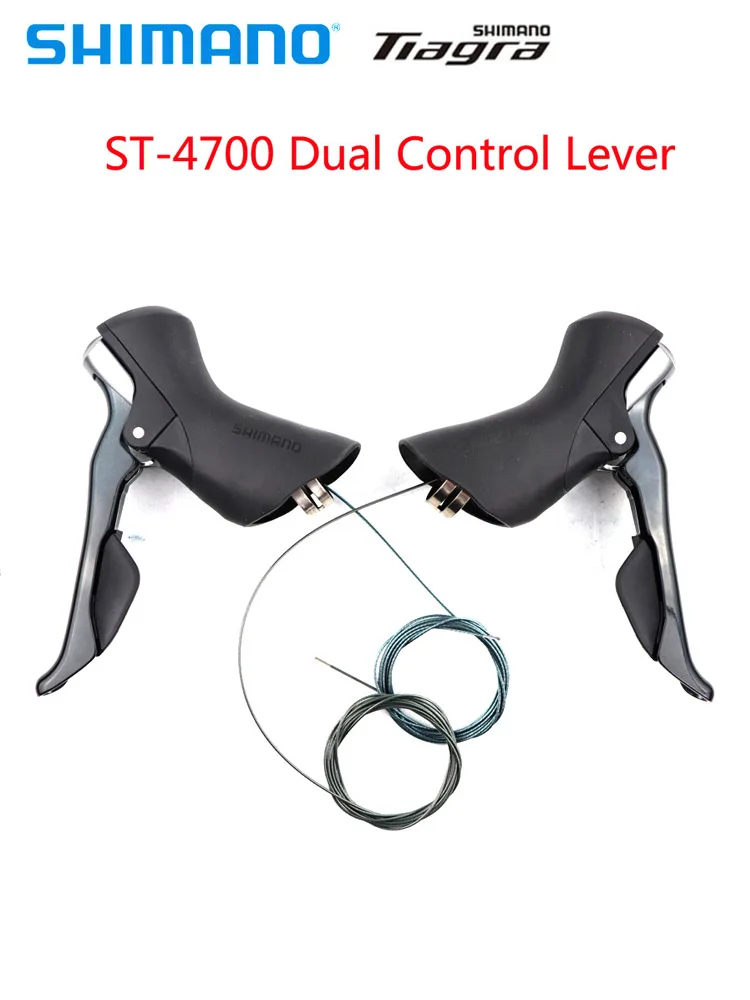 AliExpress Shimano Tiagra ST 4700 ST-4700 Road Bike STI Shifters Brake Levers 2x10 Speed Dual Control Lever With Inner Cables Bicycle Parts