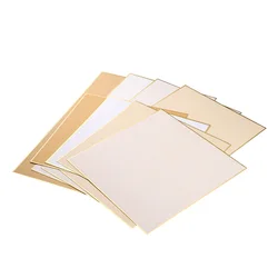 Tarjeta de papel Xuan, creación de caligrafía colorida, pintura de acuarela, tarjetas de papel de montaje, Carta Di Riso, 10 hojas de papel crudo Xuan