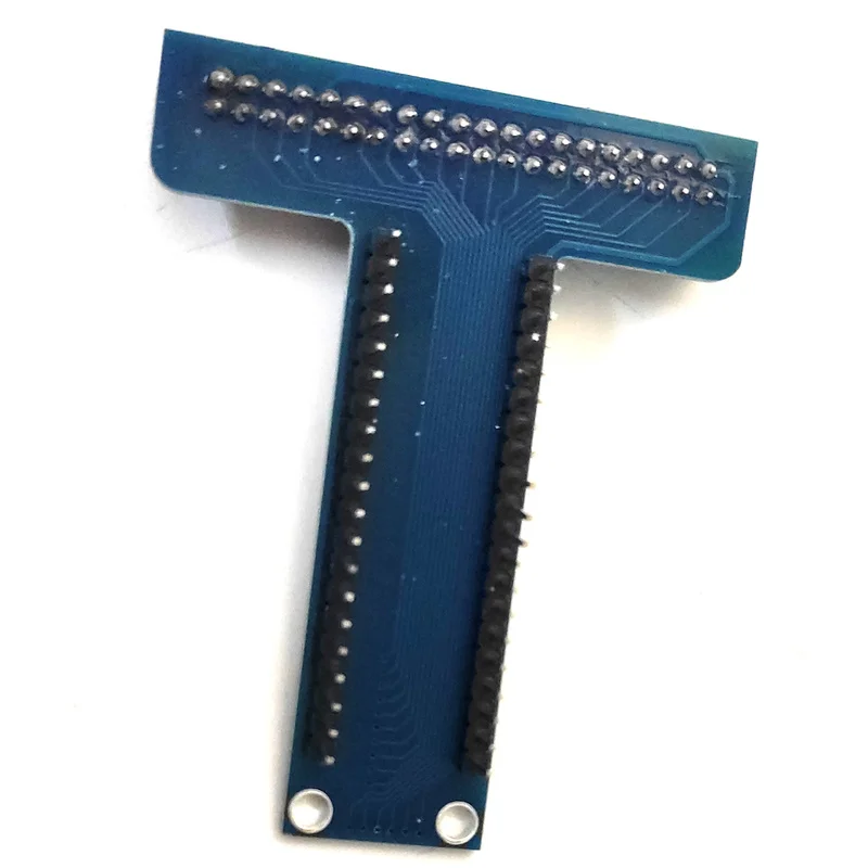 Untuk Raspberry Pi/Raspberry Pi B + Aksesoris Khusus T Jenis GPIO Ekspansi Papan Biru Papan PCB