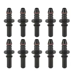 X Autohaux 7.89mm ID6 ID8 Car Fuel Line Hose Pipe Quick Release Male Connect Connector 8mm 6mm Straight Quick Release Connector