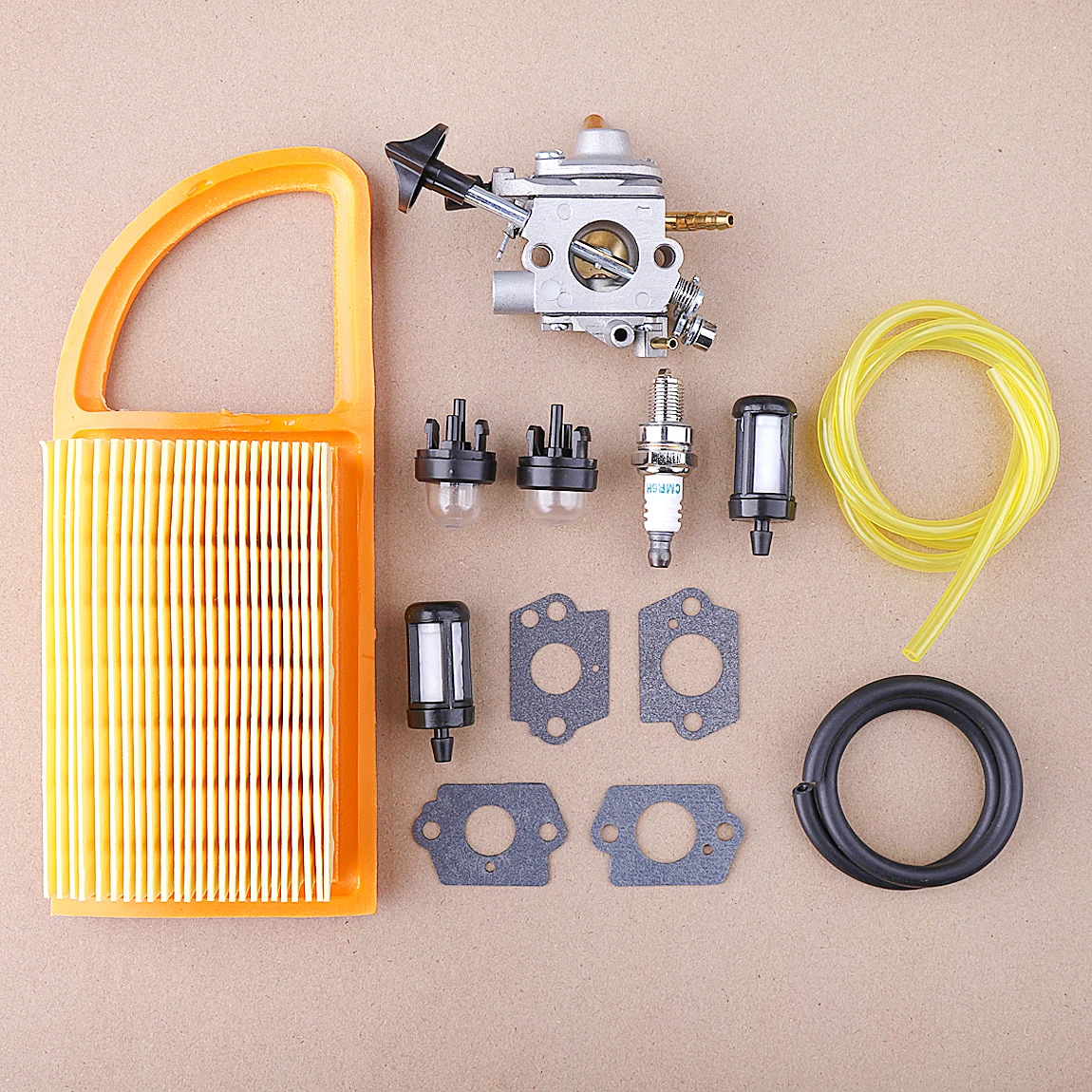 Carburetor Air Filter Fuel Carb Repower Kit For Stihl BR500 BR550 BR600 Leaf Blower Replaces Zama C1Q-S183 4282 120 0606