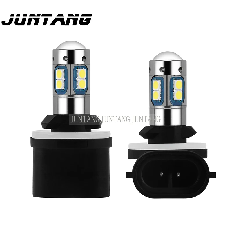 

2pcs led car headlights LED fog lights front fog lights rear fog lights taillights highlight 880/881 3030SMD10 beads/1pcs