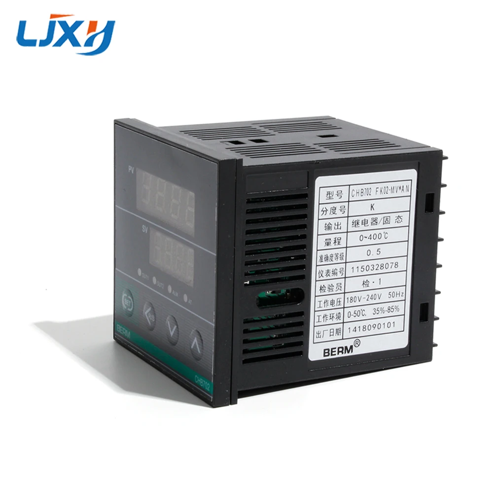 LJXH Relay Output CHB702 PID Thermostat Temperature Controller, Output Relay, 180~240VAC 50Hz, Range 0~400℃