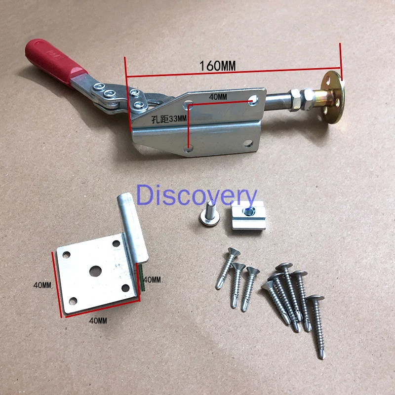 النجارة الداعم المشبك المنشار الجدول دفع الجدول المنشار الملحقات بواسطة حاكم تحديد المواقع قوية سريعة كليب أداة مشبك ثابت