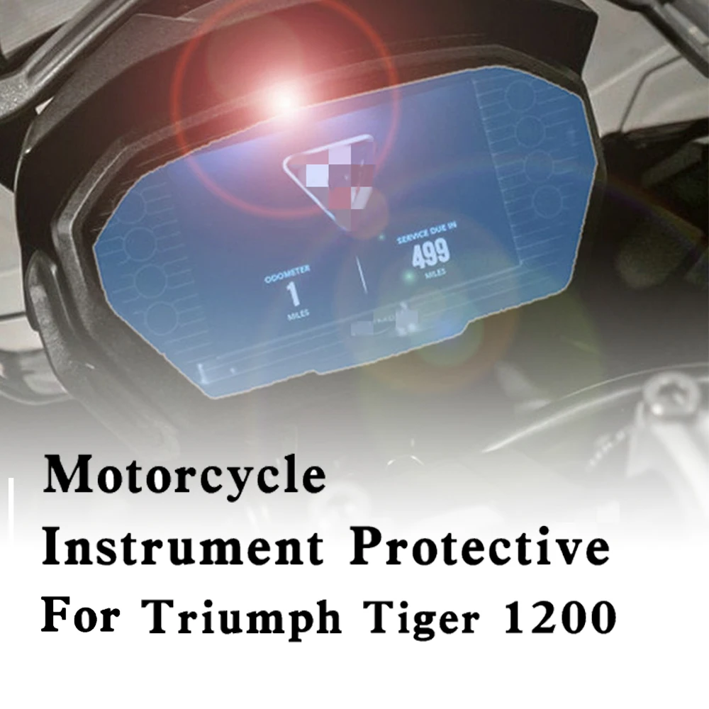 

Motorcycle Scratch Cluster Screen Protection Film Protector For Triumph Tiger 1200 XC XR 800 2017 2018