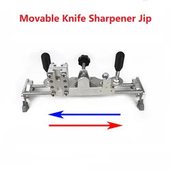 Movable Belt Grinder Parts Magnetic Suction Knife Sharpener Jig Sharpening Locator Knife Sharpening Clip for Belt Sander