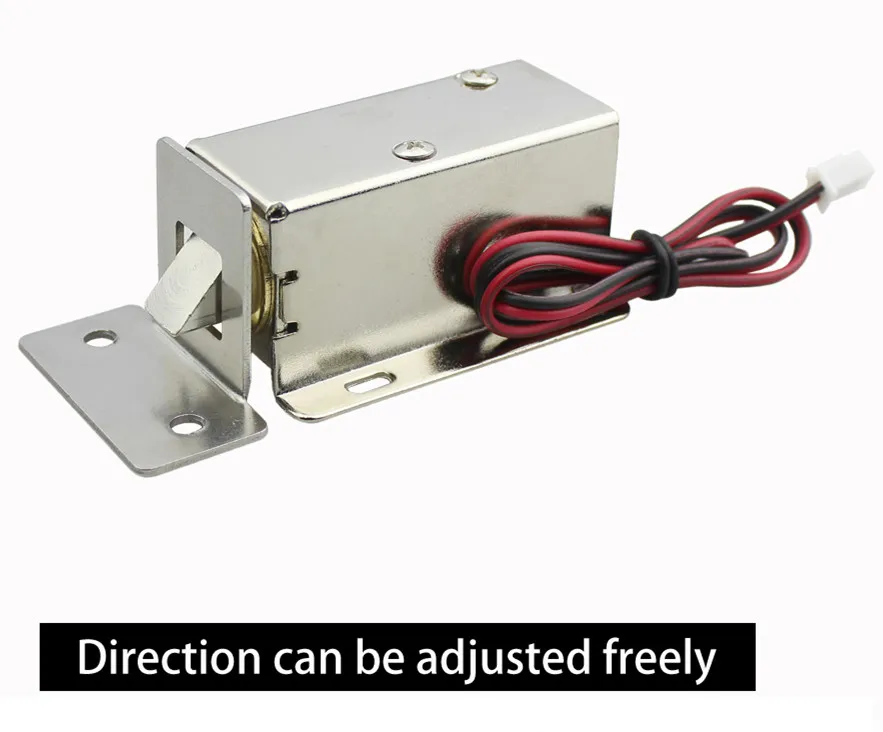 Serratura elettronica Della Porta di Cattura del Cancello Porta 12V Montaggio A Sgancio Solenoide di Controllo di Accesso serratura del cassetto file gabinetto di blocco