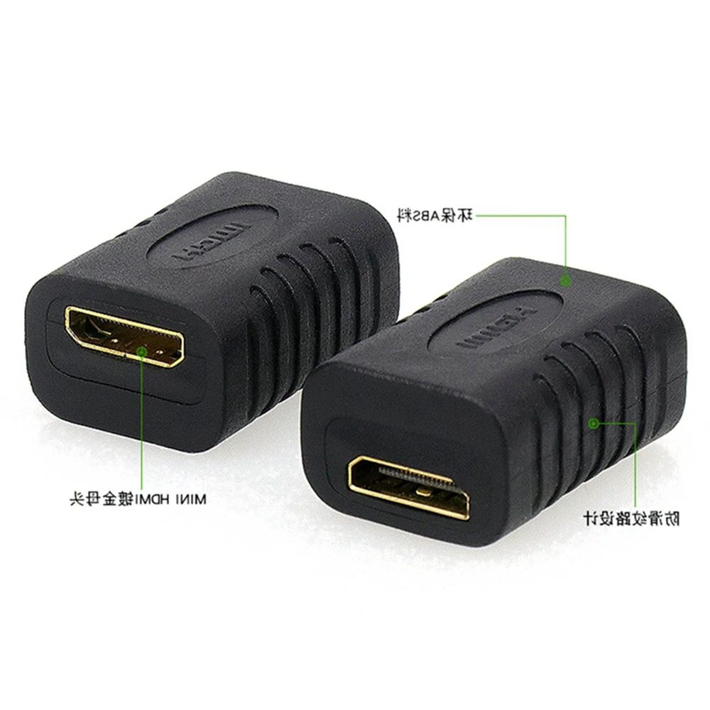 1PCS mini HDMI-kompatibel zu mini HDMI-kompatibel female-zu-female adapter mini hd adapter C-typ zu C-typ