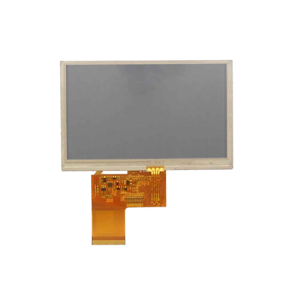 4.3 inch horizontal screen 800x480 resolution IPS high-definition resistive touch display 40PIN RGB interface