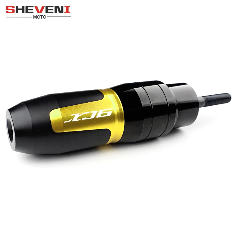 For YAMAHA XJ6 XJ-6 DIVERSION Motorcycle Accessories CNC Frame Crash Pads Exhaust Sliders Crash Protector With logo