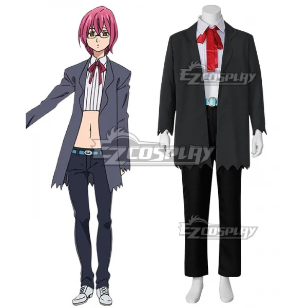 

The Seven Deadly Sins Revival of the Commandments Nanatsu no Taizai Goat's Sin of Lust Gowther Outfit Anime Cosplay Costume E001