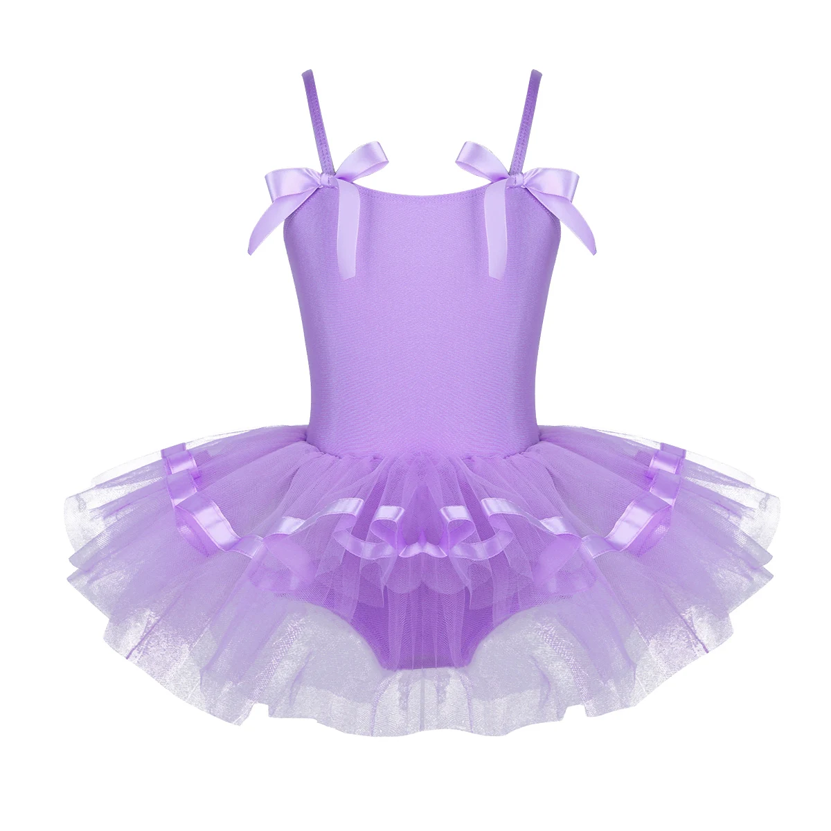 Ballet Dress Kids Girls Sequins Tutu Gymnastic Leotard Flower Dress Baby Children Ballerina Fairy Party Costume Stage Dancewear