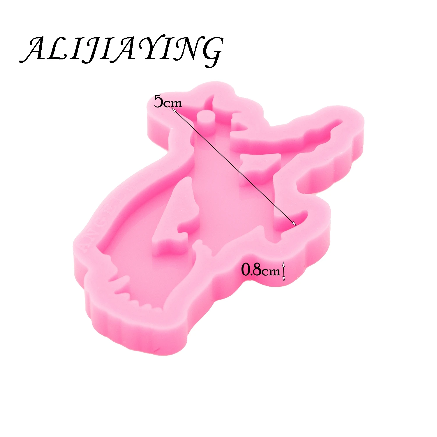 Shine Inside Resin Mold Magic witch Silicone Moulds DIY for Keychain Epoxy Resin Jewellery Making DY0643