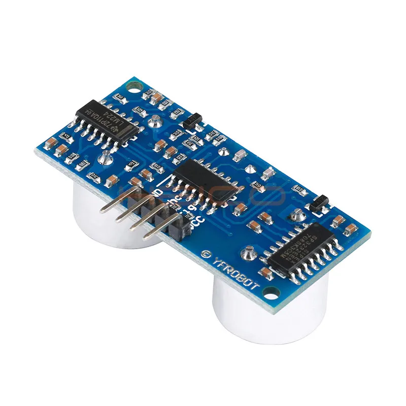 HC-SR04 Ultrasonic Detection Module and Mounting Bracket Obstacle Avoidance Sensor Board With MG90s/SG90s for Arduino