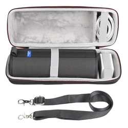 2021 Newest Hard Travel Case Pouch for Ultimate Ears UE MEGABOOM 3 Portable Wireless Bluetooth Speaker Extra Space Plug & Cables