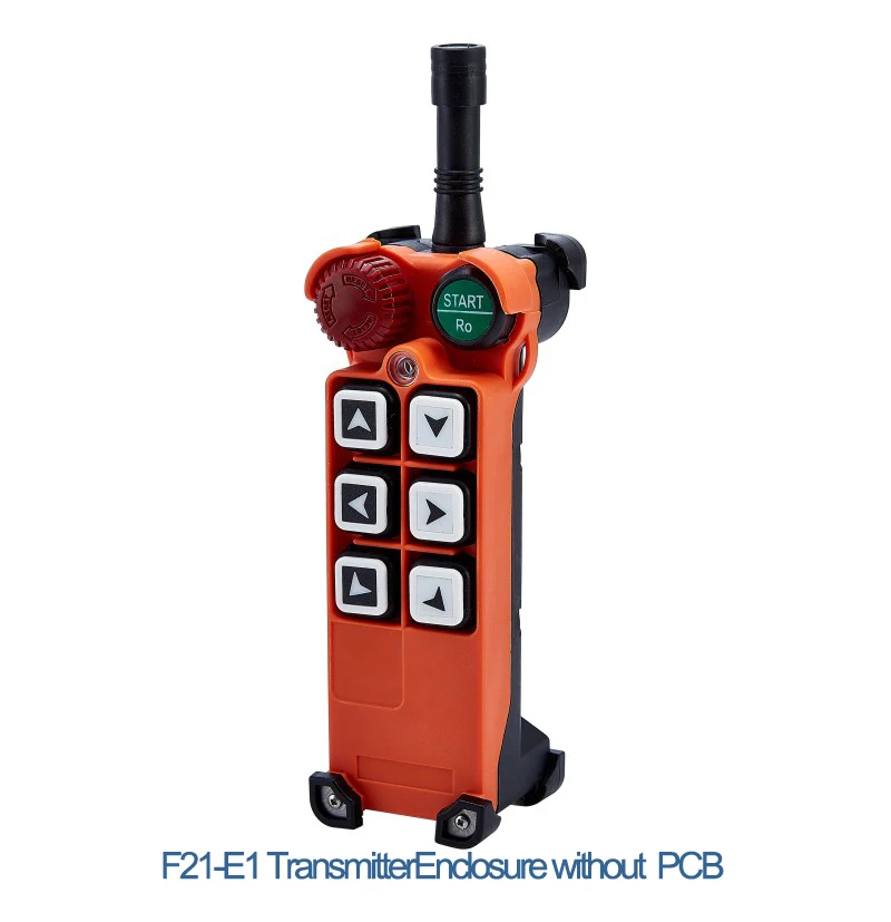 Telecontrol industrial wireless crane  remote control F21E1 F21-E1 transmitter emitter complete enclosure box without PCB part