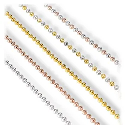 Italian Women Necklace Silver 925 Jewelry Ladies Plated Gold Jelewery Luxury Laser Cutting Chains 2022 New Pumpkin Bead
