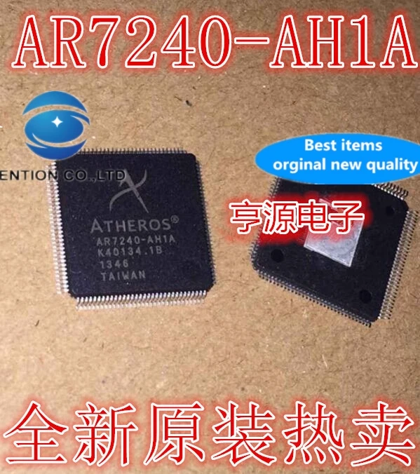 5Pcs AR7240-AH1A AR7240 LQFP128 Router Chip In Voorraad 100% Nieuwe En Originele