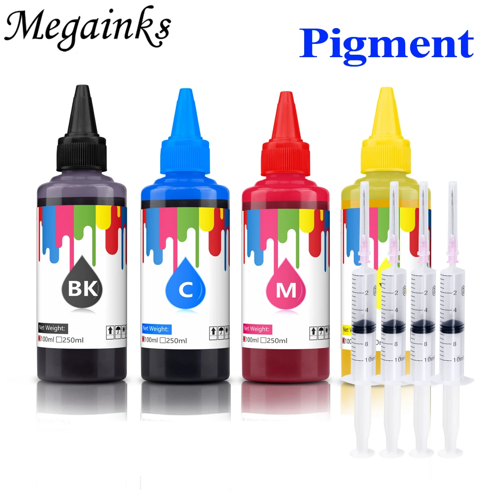 

4x100ml 965xl pigment ink for HP 965XL pigment ink l For hp OfficeJet Pro 9010 9012 9013 9014 9015 9016 9018 9019 9020 9022 9023