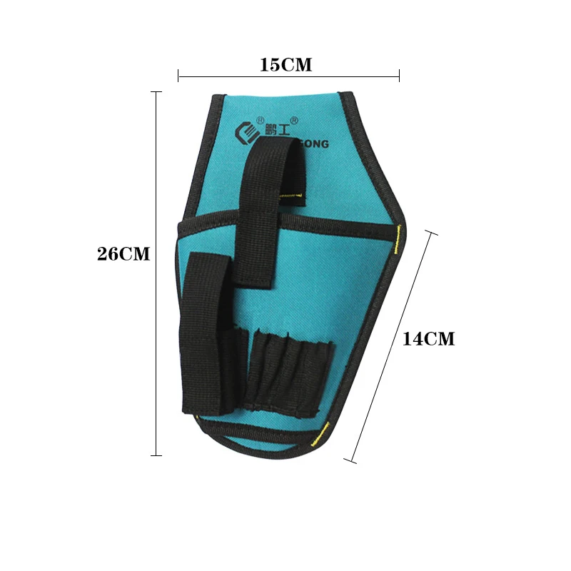 Multifunctional Drill Waist Tool Bag Waterproof Electric Waist Belt Tools Pouch Bag Wrench Hammer Screwdriver Tool Bags