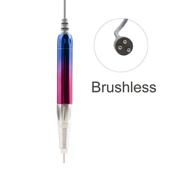 35000RPM Brushless Handpiece 3 Pin Handle Drill Pen Pedicure Accessories Nail Art Tools Replacement Electric Universal