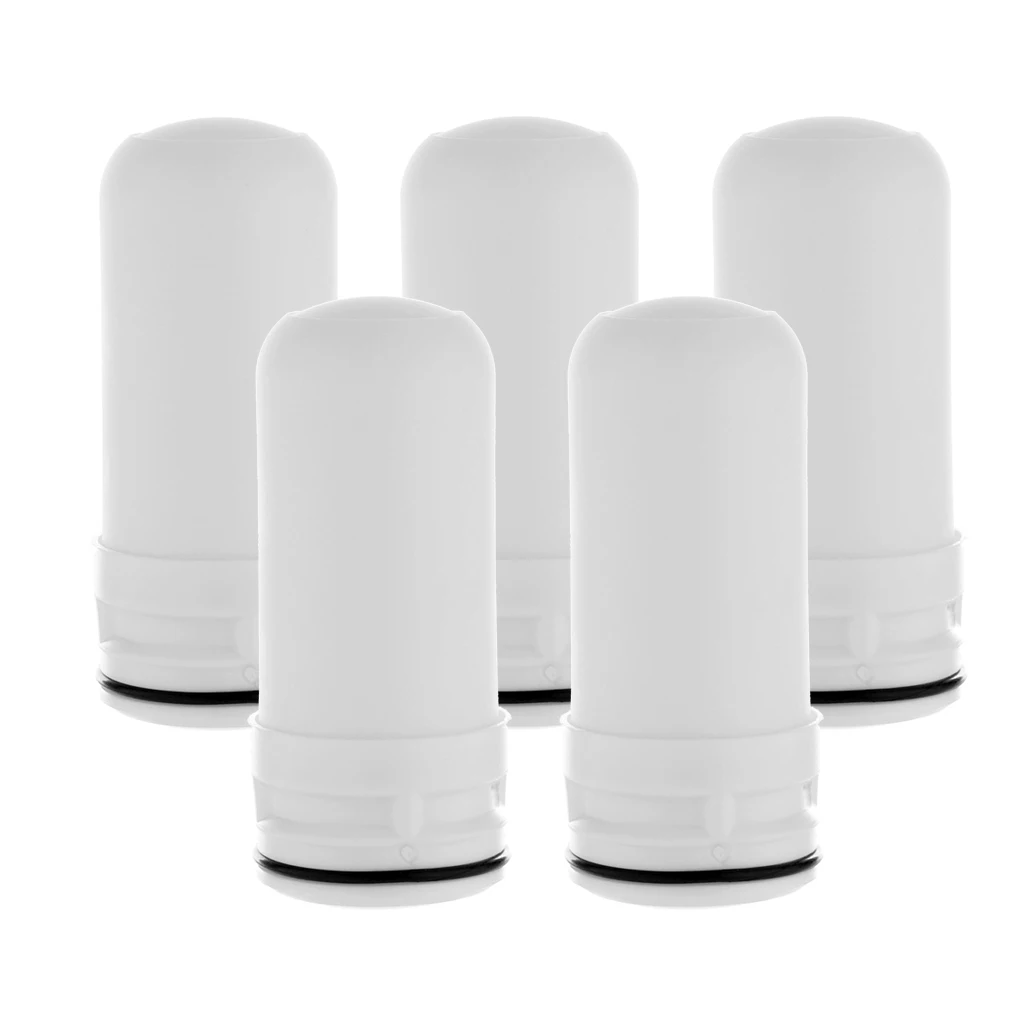 5 X Faucet Tap Water Filter Purifier Cartridge Ceramic Kitchen Water Filter