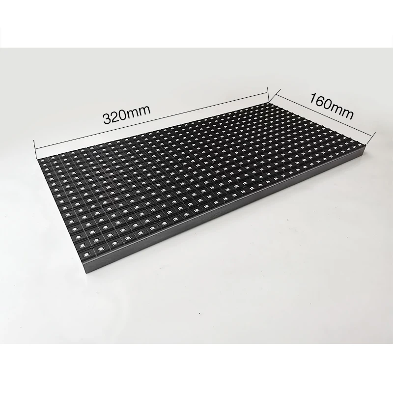 Écran Publicitaire LED pour Documents Complets d'Nik, P10 RGB, 200x320mm, 32x16Pixels, Tech/Panel, 160 Scan SMD, 3 en 1 RGB, 1/8 Pièces/Lot